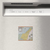 Kaart van Palestina Magneet (Insitu (Vaatwasser))