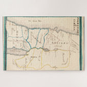 Kaart van Palestina of Canaan Legpuzzel (Horizontaal)