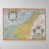 Kaart van Palestina