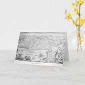 Kaart van Palestina, van een Pascha Haggadah (Gele Bloem)