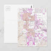  kaart van Palm Springs California (1957) 2 (Voorkant / Achterkant)