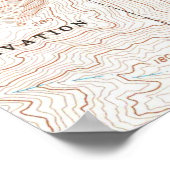  kaart van Palm Springs California (1957) 2 Poster (Hoek)