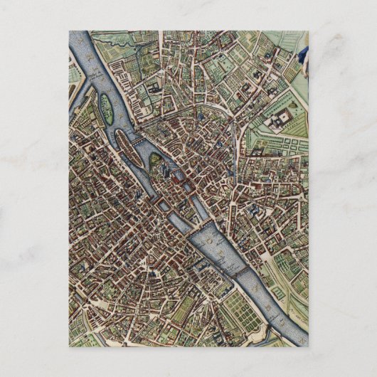  kaart van Parijs (1657) (Voorkant)