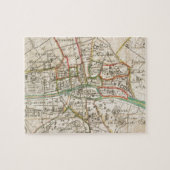  kaart van Parijs (1678) Legpuzzel (Horizontaal)