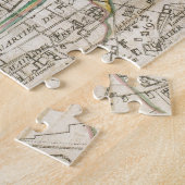  kaart van Parijs (1678) Legpuzzel (Zijkant)