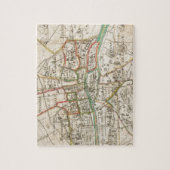  kaart van Parijs (1678) Legpuzzel (Verticaal)