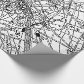  kaart van Parijs (1911) Cadeaupapier (Hoek)