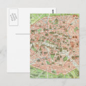  kaart van Parijs (1920) (Voorkant / Achterkant)