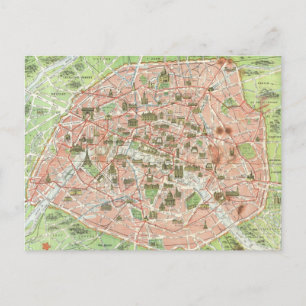  kaart van Parijs (1920)