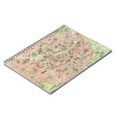  kaart van Parijs (1920) Notitieboek (Linkerzijde)