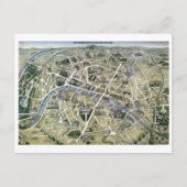 Kaart van Parijs in de periode van de Groenen (Voorkant)