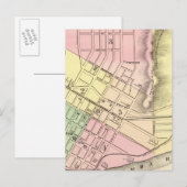 Kaart van Parkersburg, West Virginia (Voorkant / Achterkant)