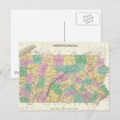 kaart van Pennsylvania (1827) (Voorkant / Achterkant)