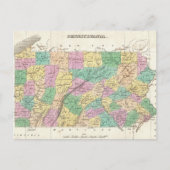  kaart van Pennsylvania (1827) (Voorkant)