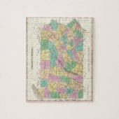  kaart van Pennsylvania (1827) Legpuzzel (Verticaal)