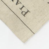  kaart van Pensacola Florida (1763) Fleece Deken (Hoek)