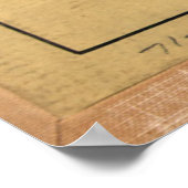  kaart van Pensacola Florida (1767) Poster (Hoek)