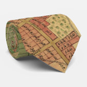  kaart van Pensacola Florida (1767) Stropdas (Opgerold)