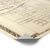 Kaart van Perry County, Nashville en Carmi Poster (Hoek)