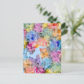 Kaart van Perth Australia (Staand voorkant)