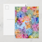 Kaart van Perth Australia (Voorkant / Achterkant)