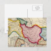 Kaart van Perzië, Turkije in Azië, Afghanistan (Voorkant / Achterkant)