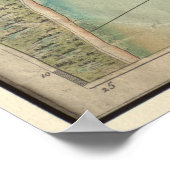  kaart van Pet-Haïti (1786) Poster (Hoek)