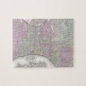 kaart van Philadelphia (1855) Legpuzzel (Horizontaal)