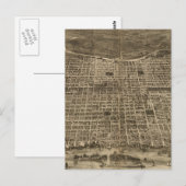  kaart van Philadelphia (1872) (Voorkant / Achterkant)