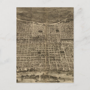  kaart van Philadelphia (1872)