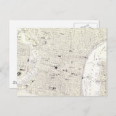  kaart van Philadelphia (1885) (Voorkant / Achterkant)