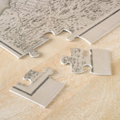  kaart van Philadelphia PA (1802) Legpuzzel (Zijkant)