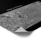 Kaart van Phobos Poster (Hoek)