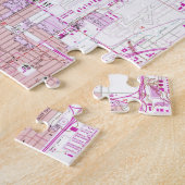  kaart van Phoenix Arizona (1952) 2 Legpuzzel (Zijkant)