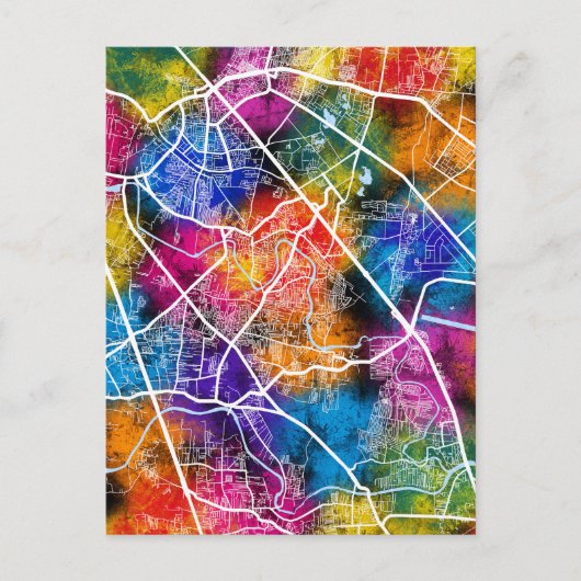 Kaart van Pimpri-Chinchwad Maharashtra (Voorkant)