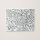  kaart van Pittsburgh (1885) Legpuzzel (Horizontaal)