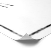  kaart van Pittsburgh (1885) Poster (Hoek)