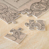  kaart van Pittsburgh PA (1855) Legpuzzel (Zijkant)