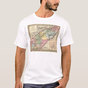 Kaart van Pocohontas, Groenere provincies T-shirt