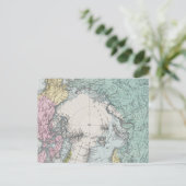 Kaart van Polaire Zeeen (Staand voorkant)