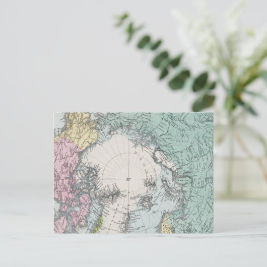 Kaart van Polaire Zeeen (Staand voorkant)