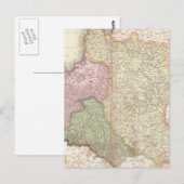  kaart van Polen (1818) (Voorkant / Achterkant)