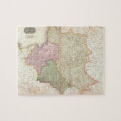 kaart van Polen (1818) Legpuzzel (Horizontaal)