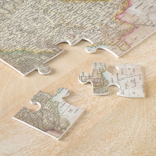 kaart van Polen (1818) Legpuzzel (Zijkant)