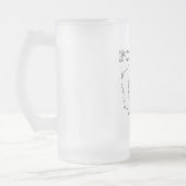 kaart van Polen met Eagle Matglas Bierpul (Links)