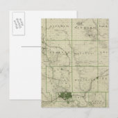 Kaart van Polk County, staat Iowa (Voorkant / Achterkant)