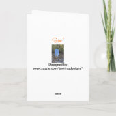 Kaart van pompoen en pompoenen (Achterkant)