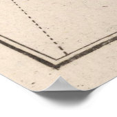  kaart van Port Royal Jamaica (1764) Poster (Hoek)