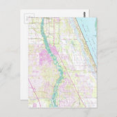  kaart van Port Saint Lucie Florida (1948) (Voorkant / Achterkant)