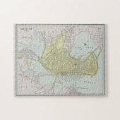 kaart van Portland Maine (1889) Legpuzzel (Horizontaal)